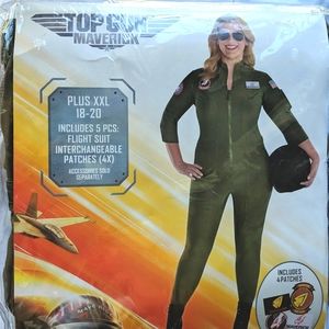 TOP GUN Plus size Women's Halloween costume